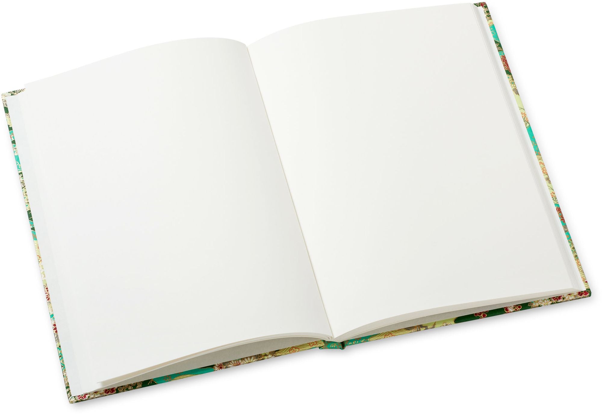 Turquoise Floral Heritage Notebook