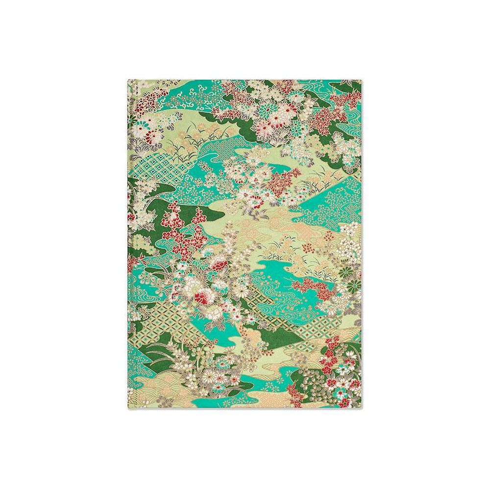 Turquoise Floral Heritage Notebook