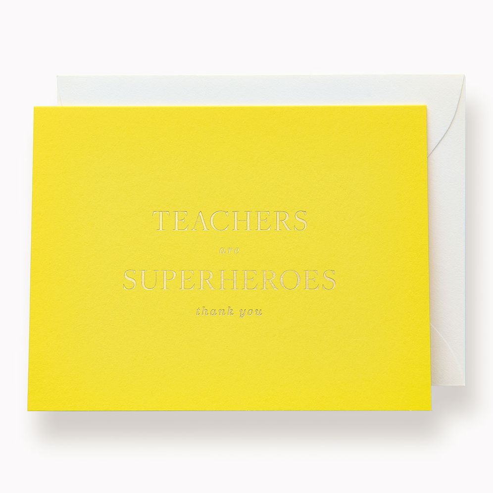 Teachers are Superheros - Boxed Note Set - Thank You