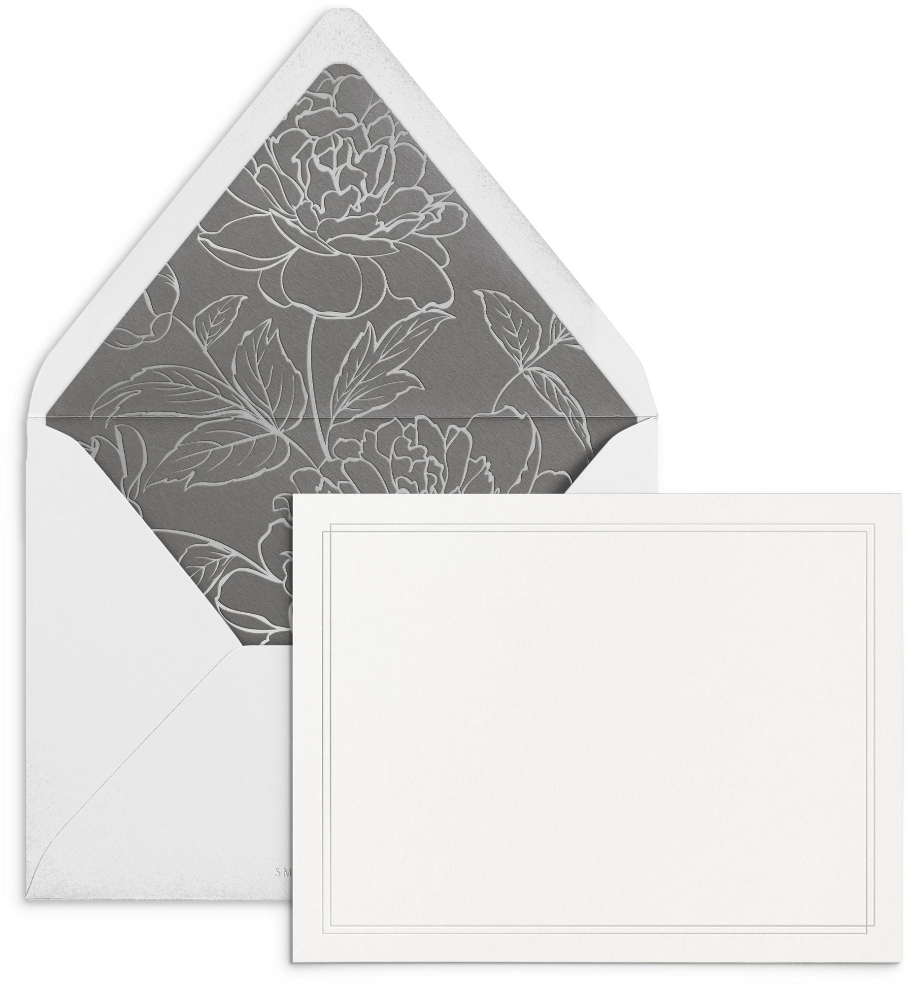 Luxe Lined Note Set - Ironstone