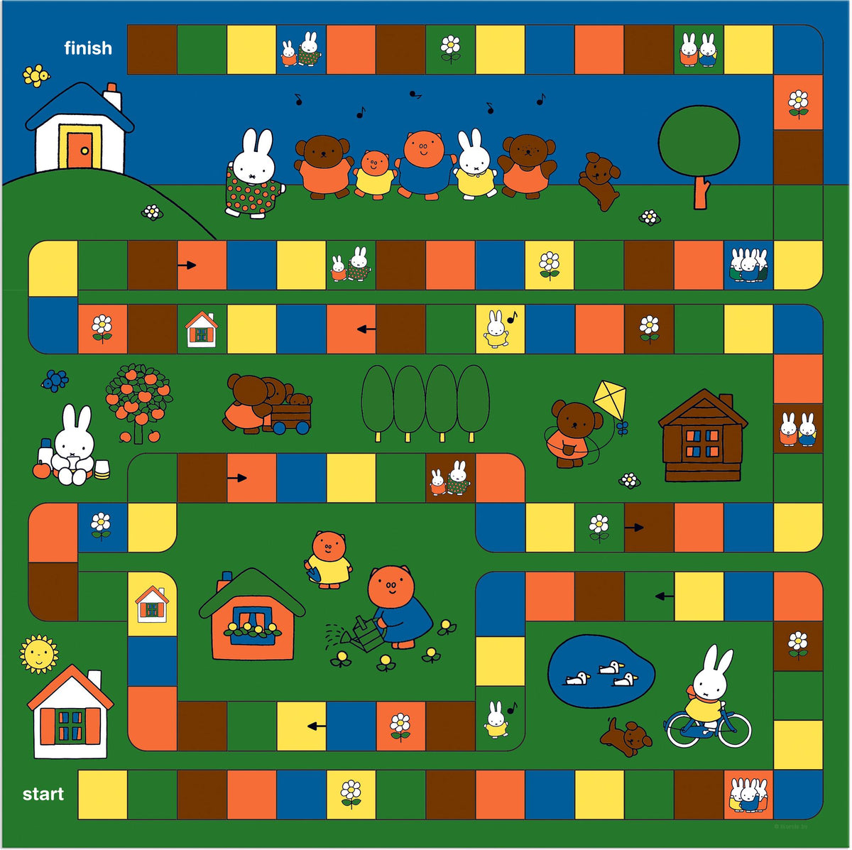 Miffy's World Board Game