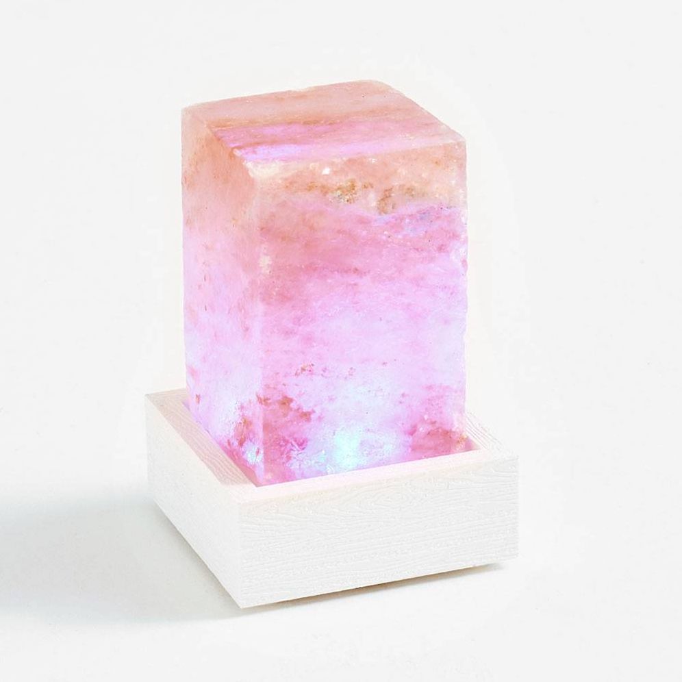 Himalayan Mood Lamp: Made with Real Salt!