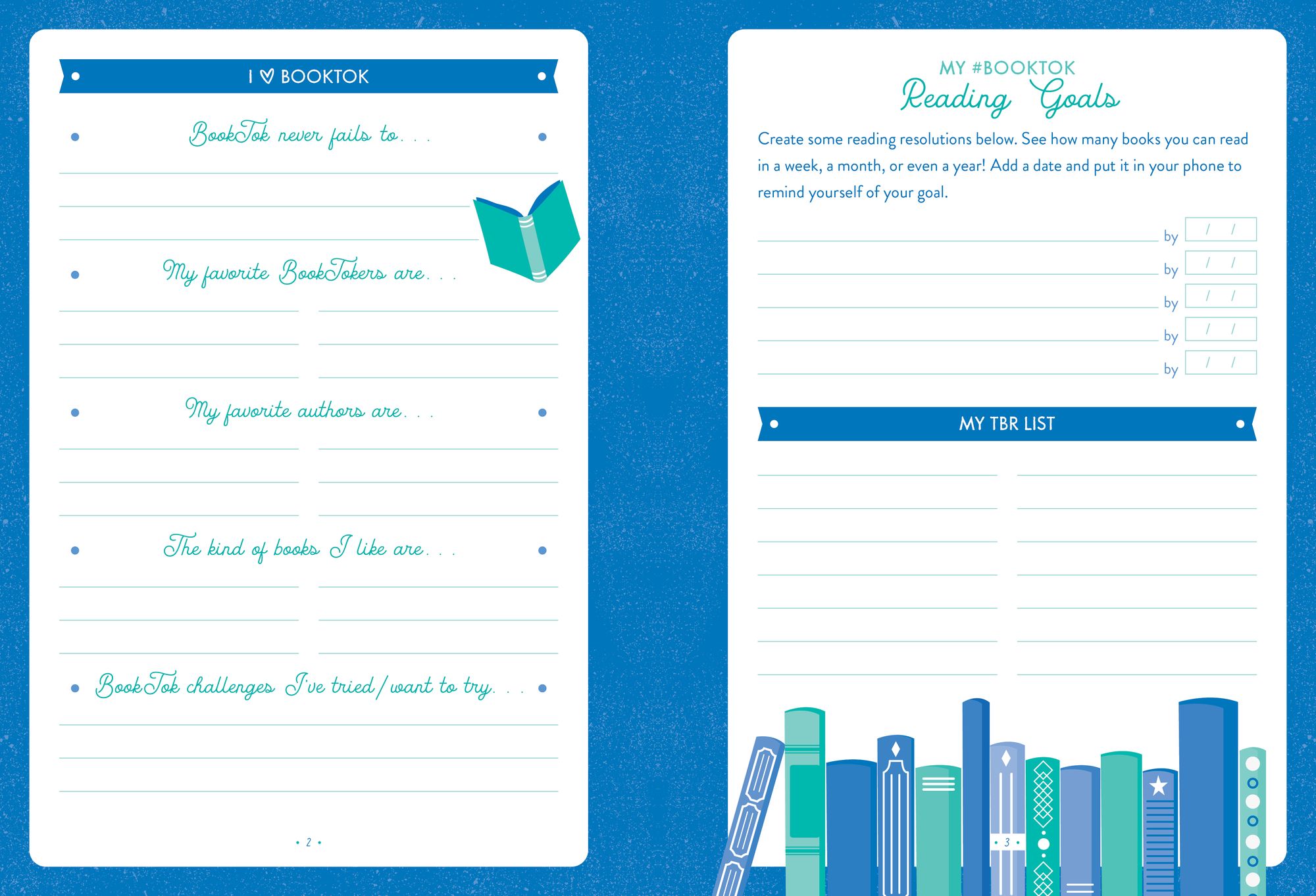 My #BookTok Reading Journal: Track and Review Your Favorite Reads