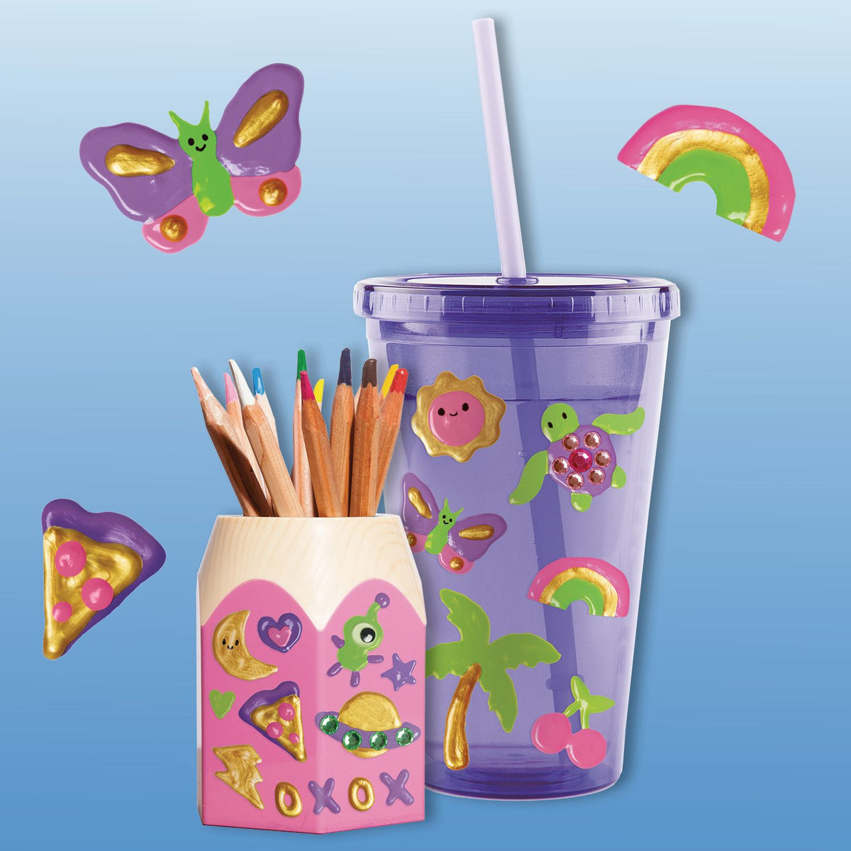 Paint & Peel Jelly Stickers