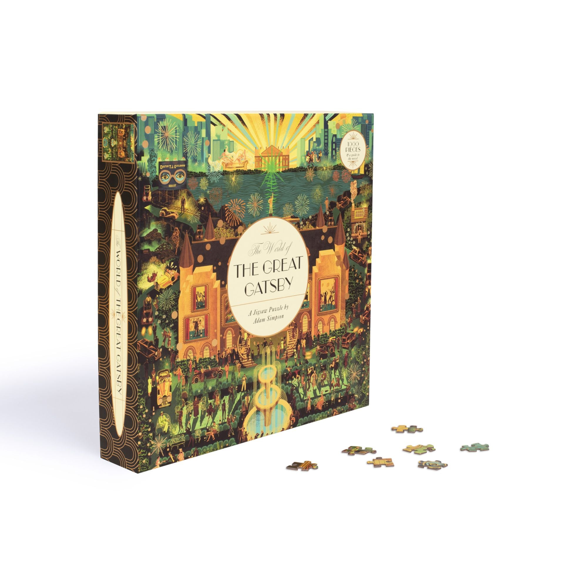The World of The Great Gatsby 1000 Piece Puzzle: A jigsaw by Adam