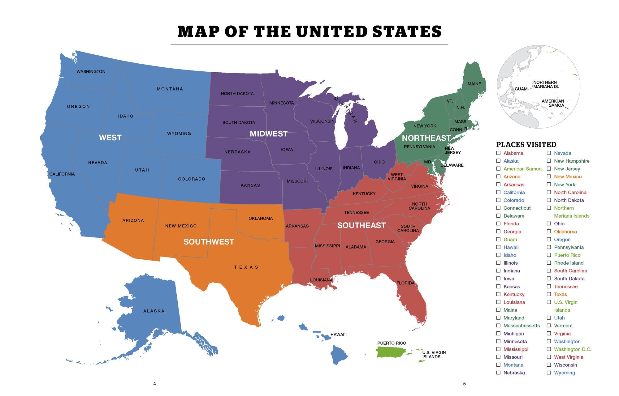 50 States, 5,000 Ideas Journal
