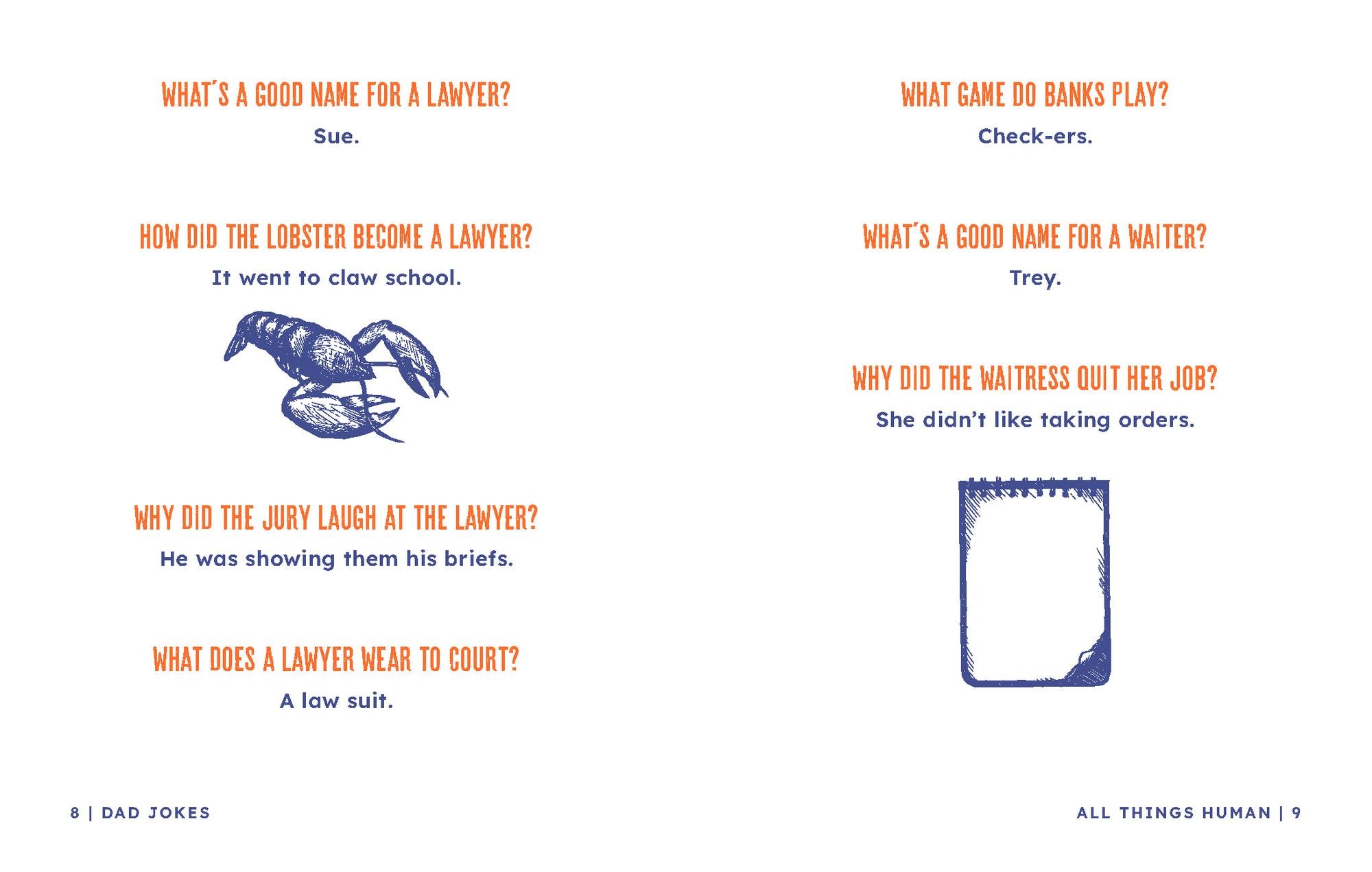 Dad Jokes: Groan-Worthy Quips, Puns, and Almost-Funny Gags