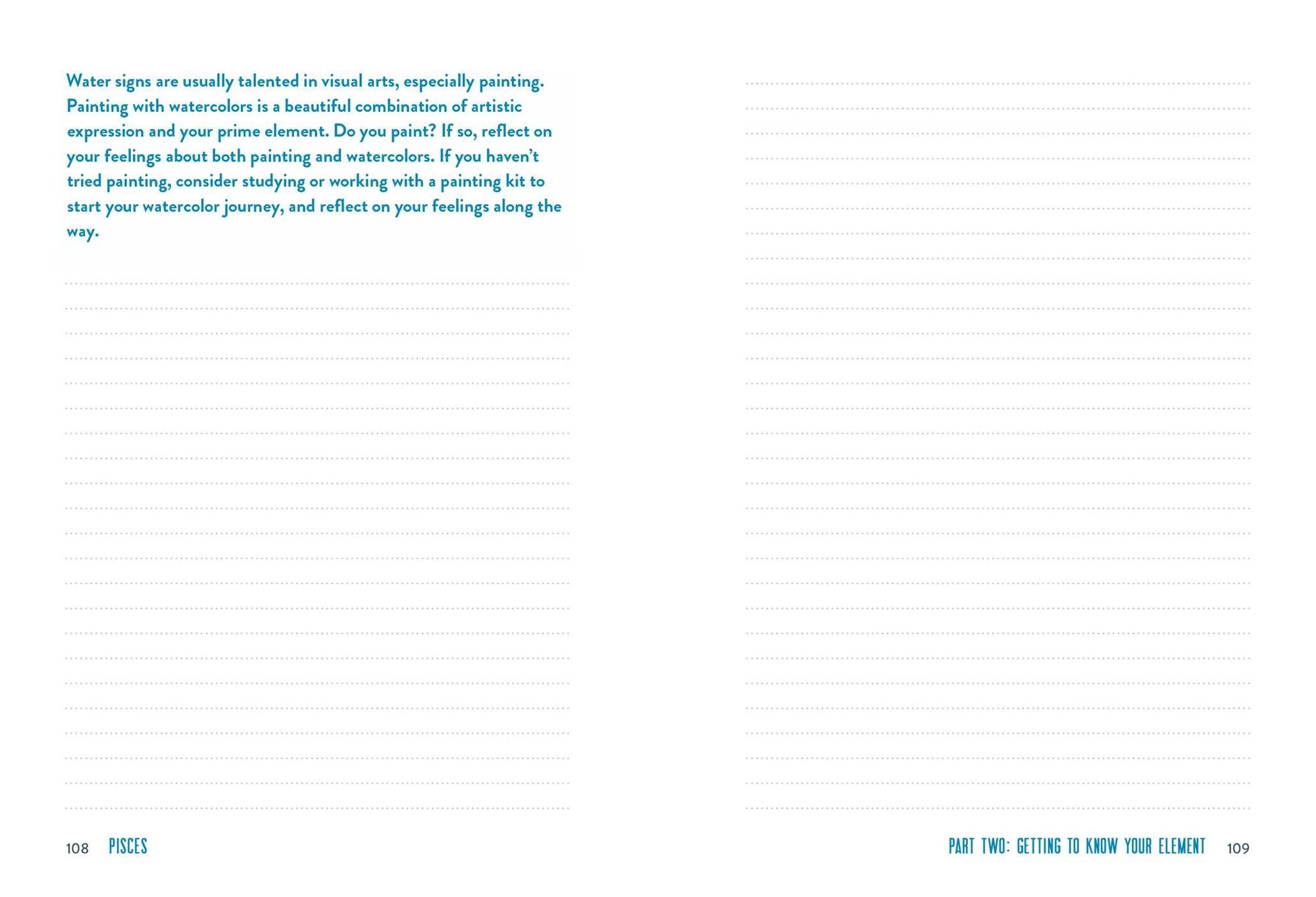 Pisces A Guided Journal