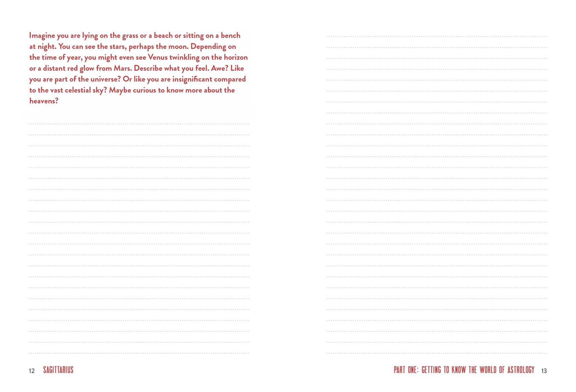 Sagittarius A Guided Journal