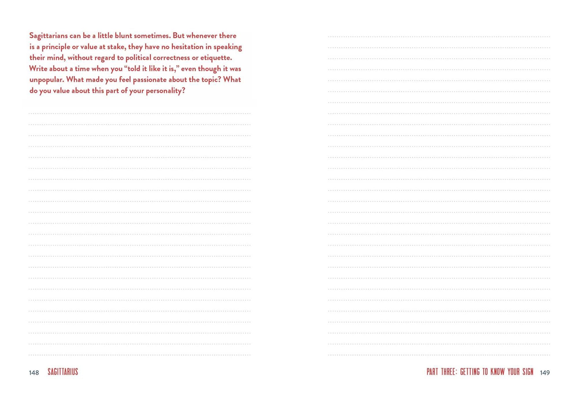 Sagittarius A Guided Journal