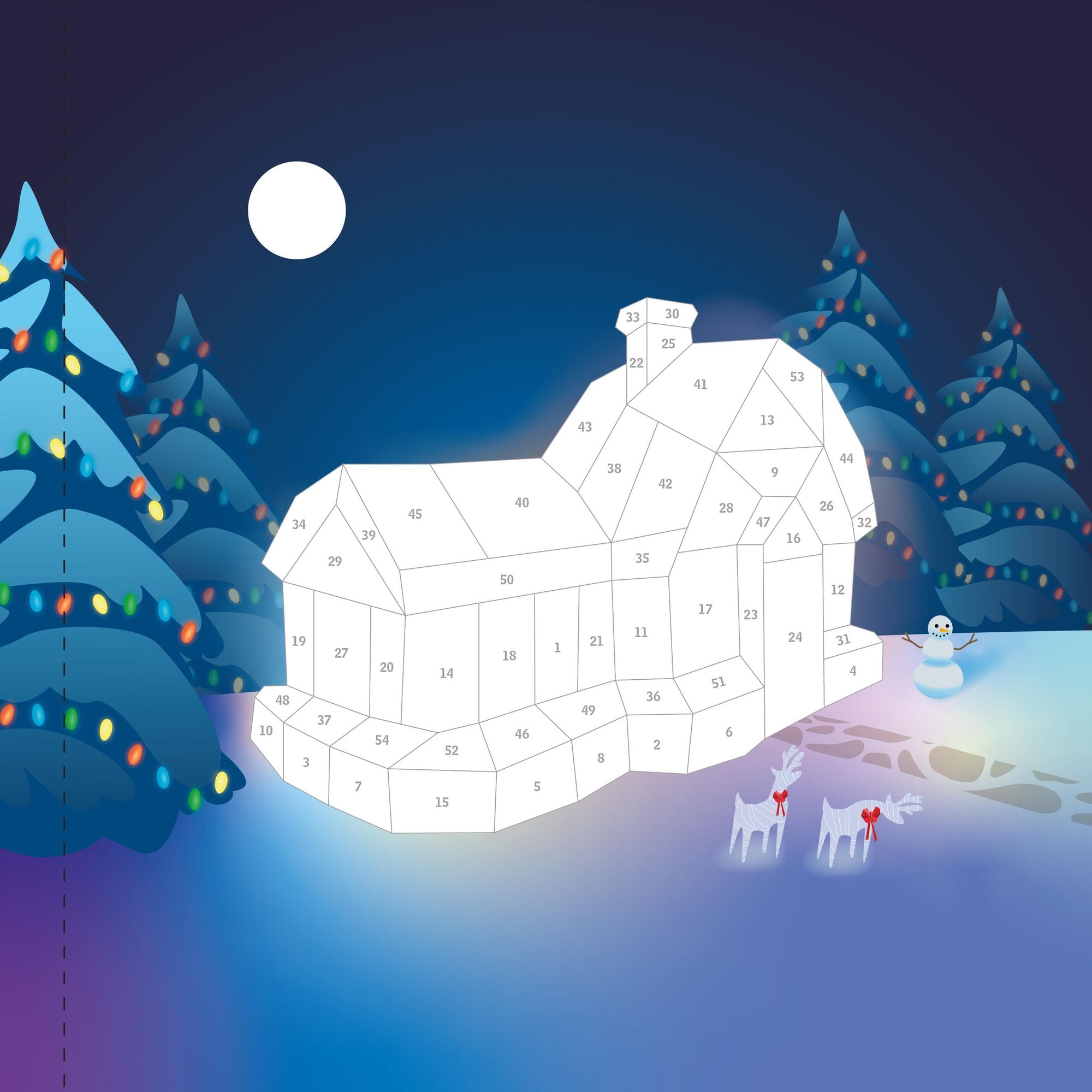 Paint by Sticker Kids (Official): Holly Jolly Christmas: Create 10 Pictures One Sticker at a Time! Includes Glitter Stickers