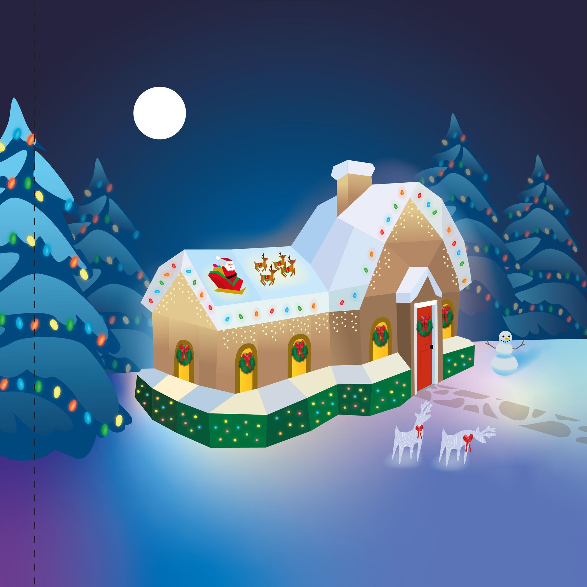 Paint by Sticker Kids (Official): Holly Jolly Christmas: Create 10 Pictures One Sticker at a Time! Includes Glitter Stickers