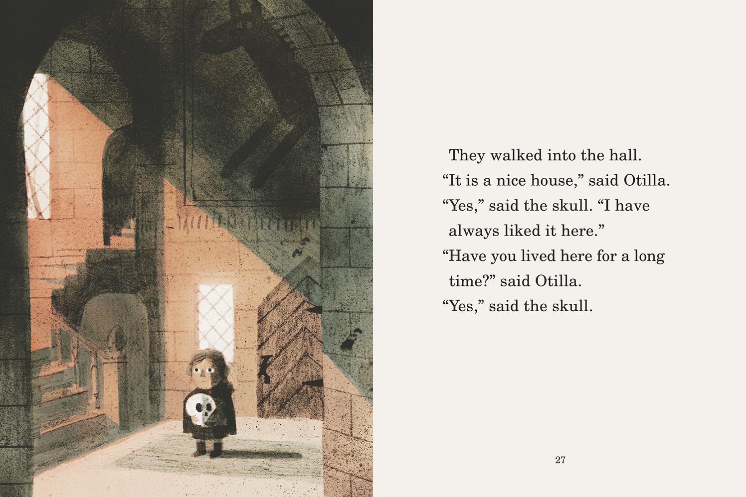 The Skull: A Tyrolean Folktale (A Macabre Story About Courage and Friendship - Chapter Book for Early Readers Ages 4-9 in Grades 1-4)