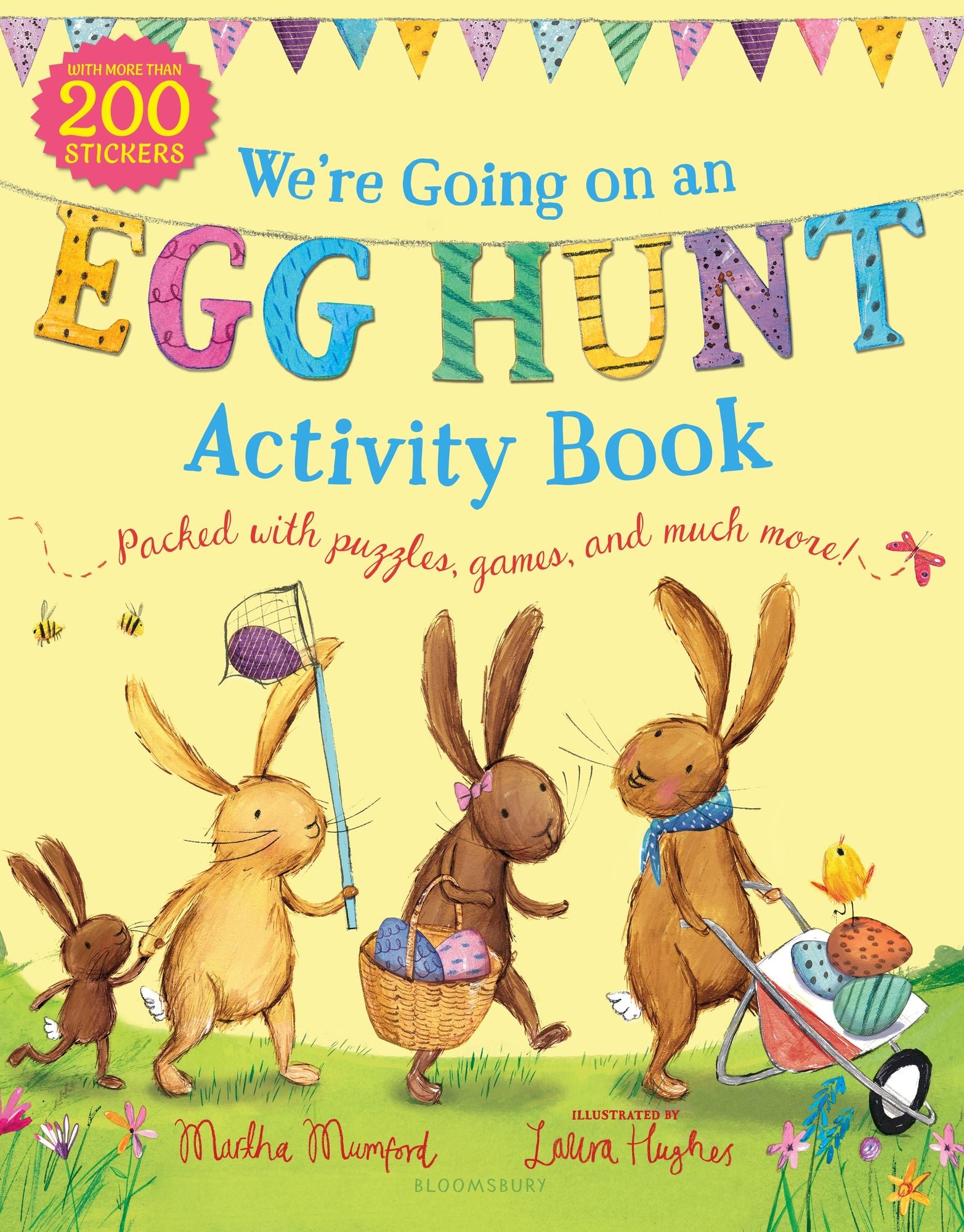 We're Going on an Egg Hunt Activity Book (The Bunnies of Hoppity Hill)