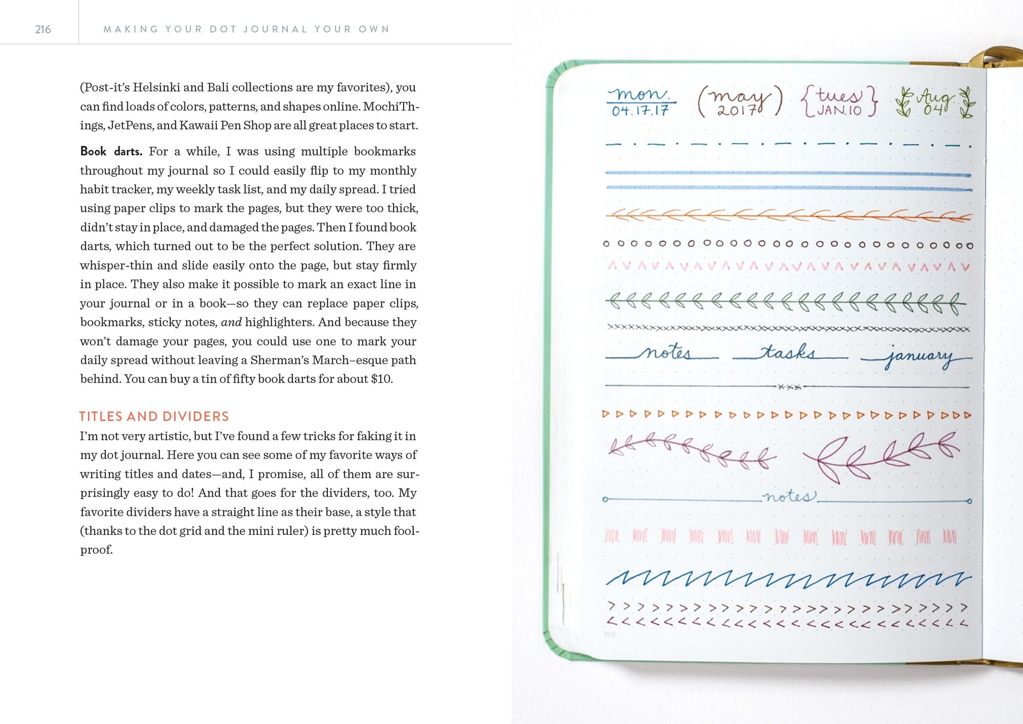 Dot Journaling - The Set: Includes a How-To Guide and a Blank Dot-Grid Journal