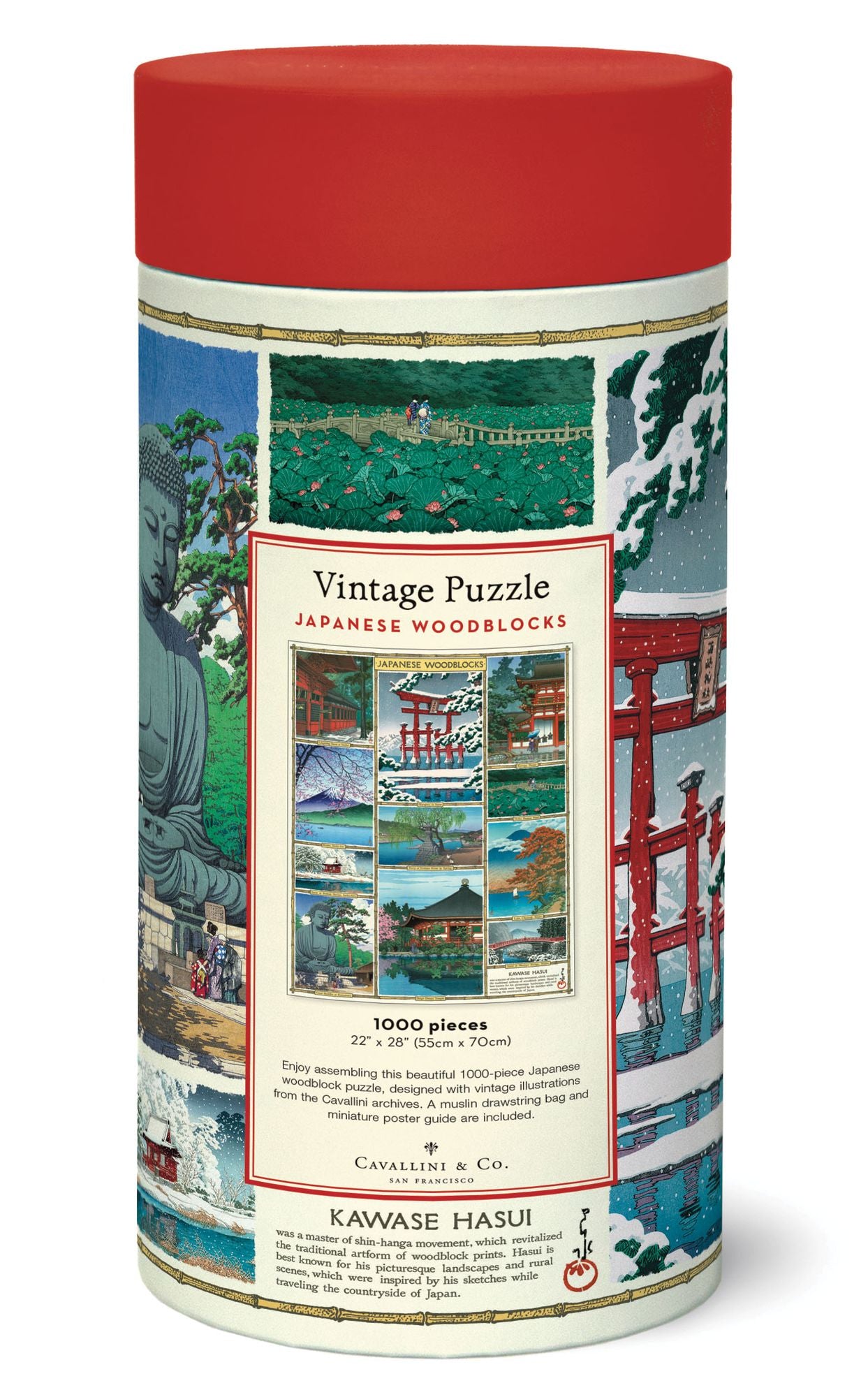 Japanese Woodblocks 1000 piece Puzzle | Paper Source