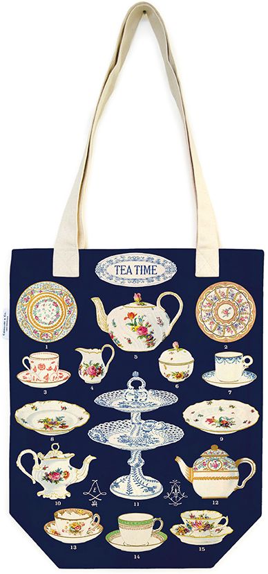 Tea Time Tote Bag