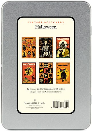 Vintage Halloween Postcard Set