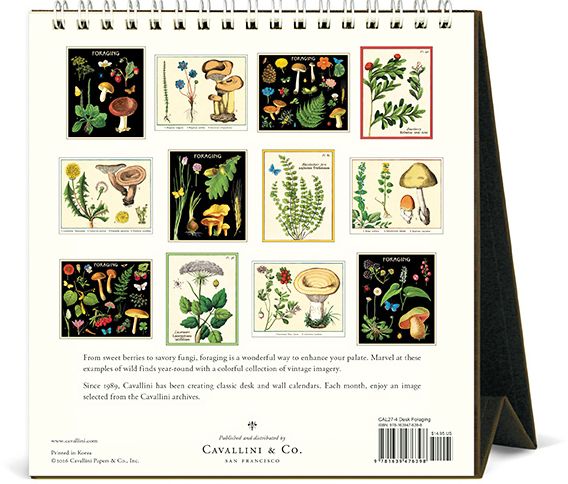 2027 Foraging Desk Calendar