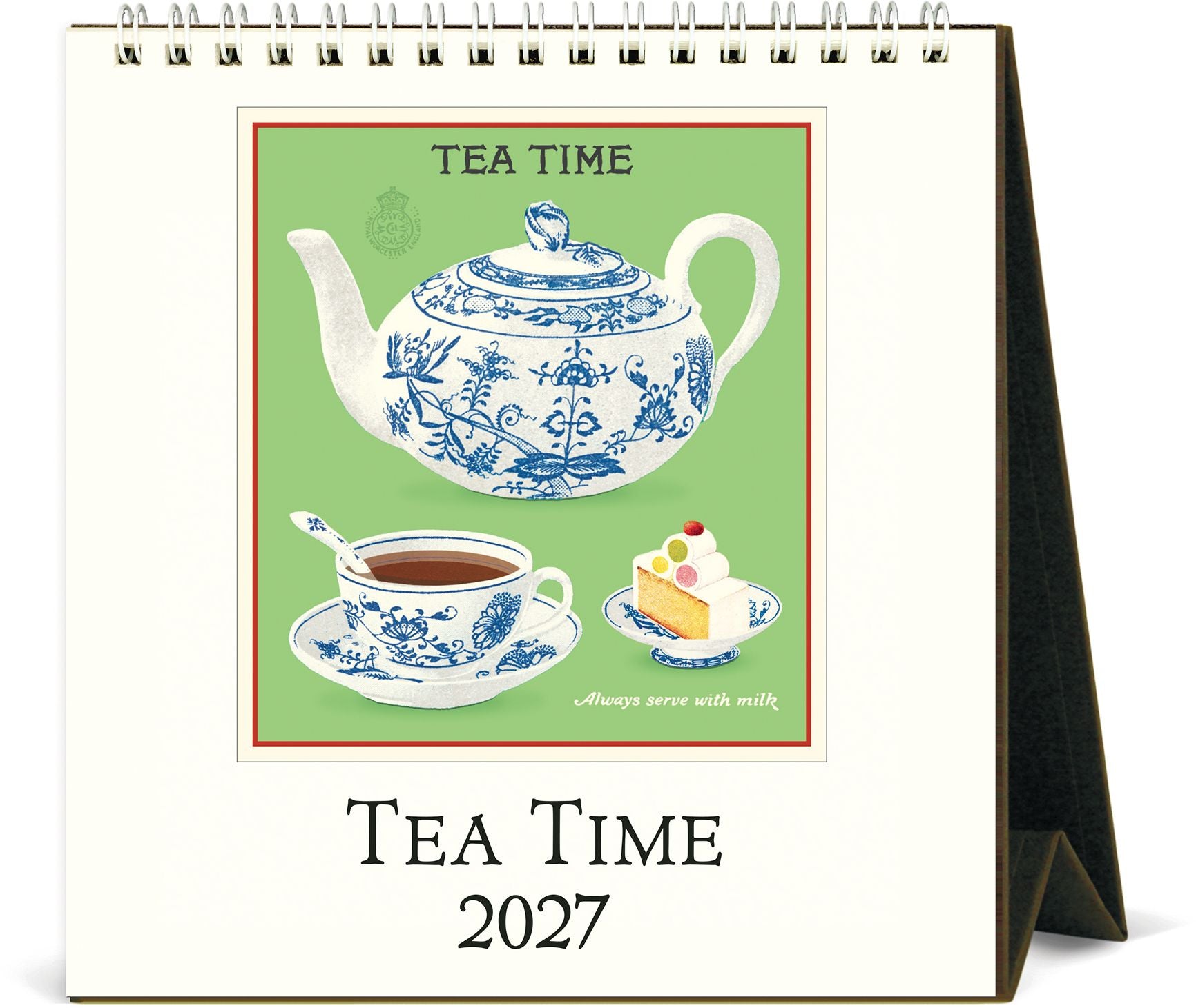 2027 Tea Time Desk Calendar