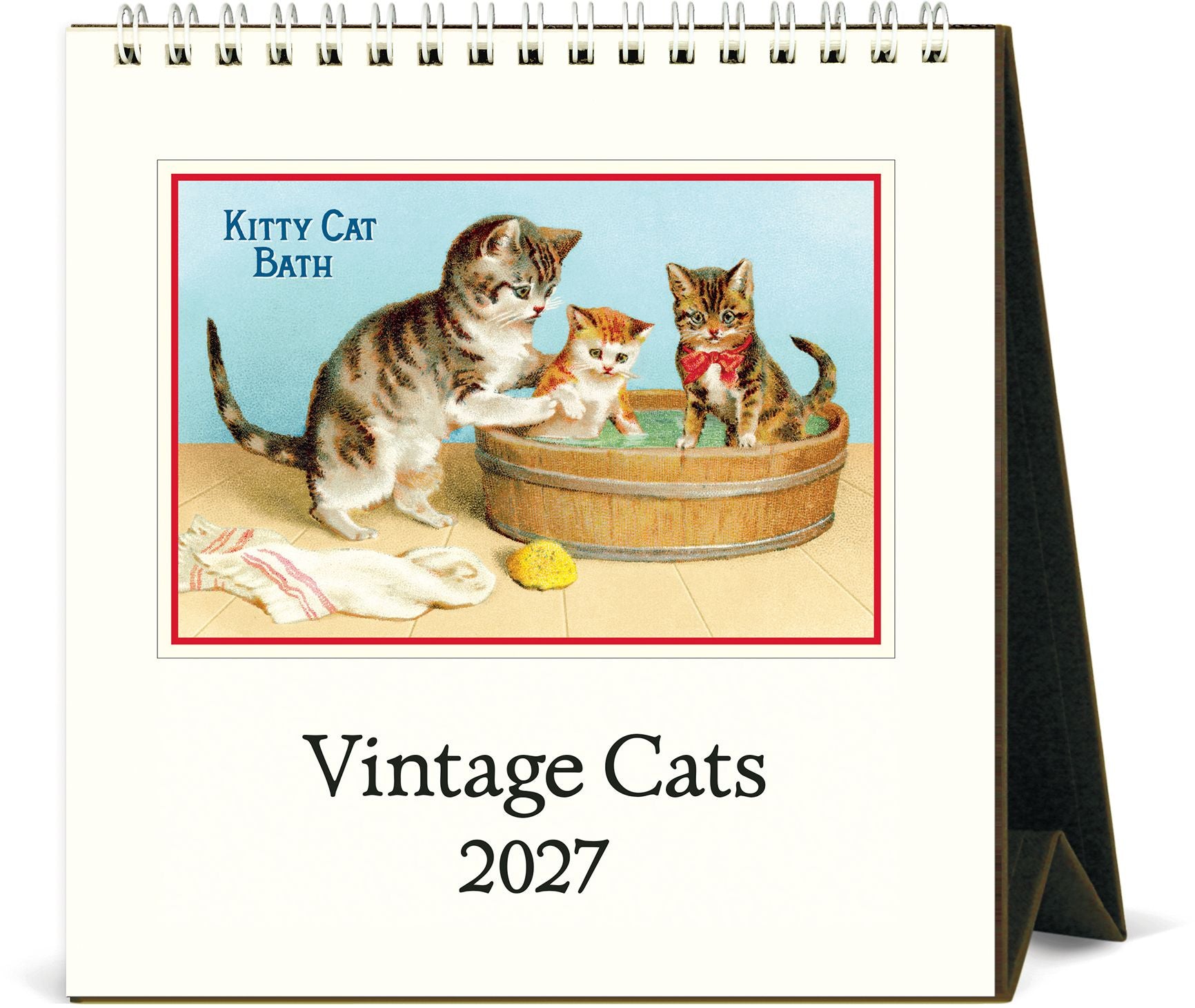 2027 Cats Desk Calendar