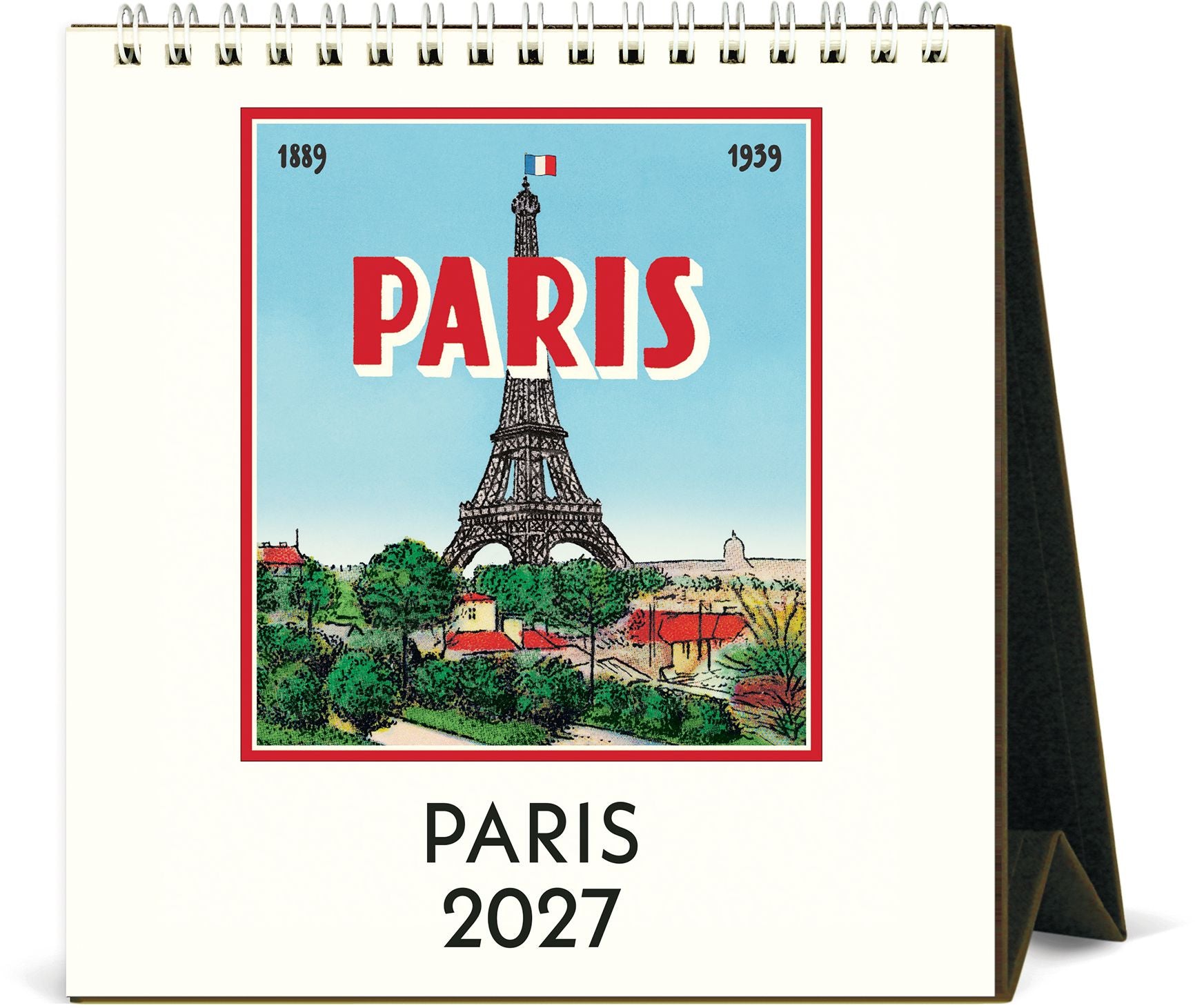 2027 Paris Desk Calendar