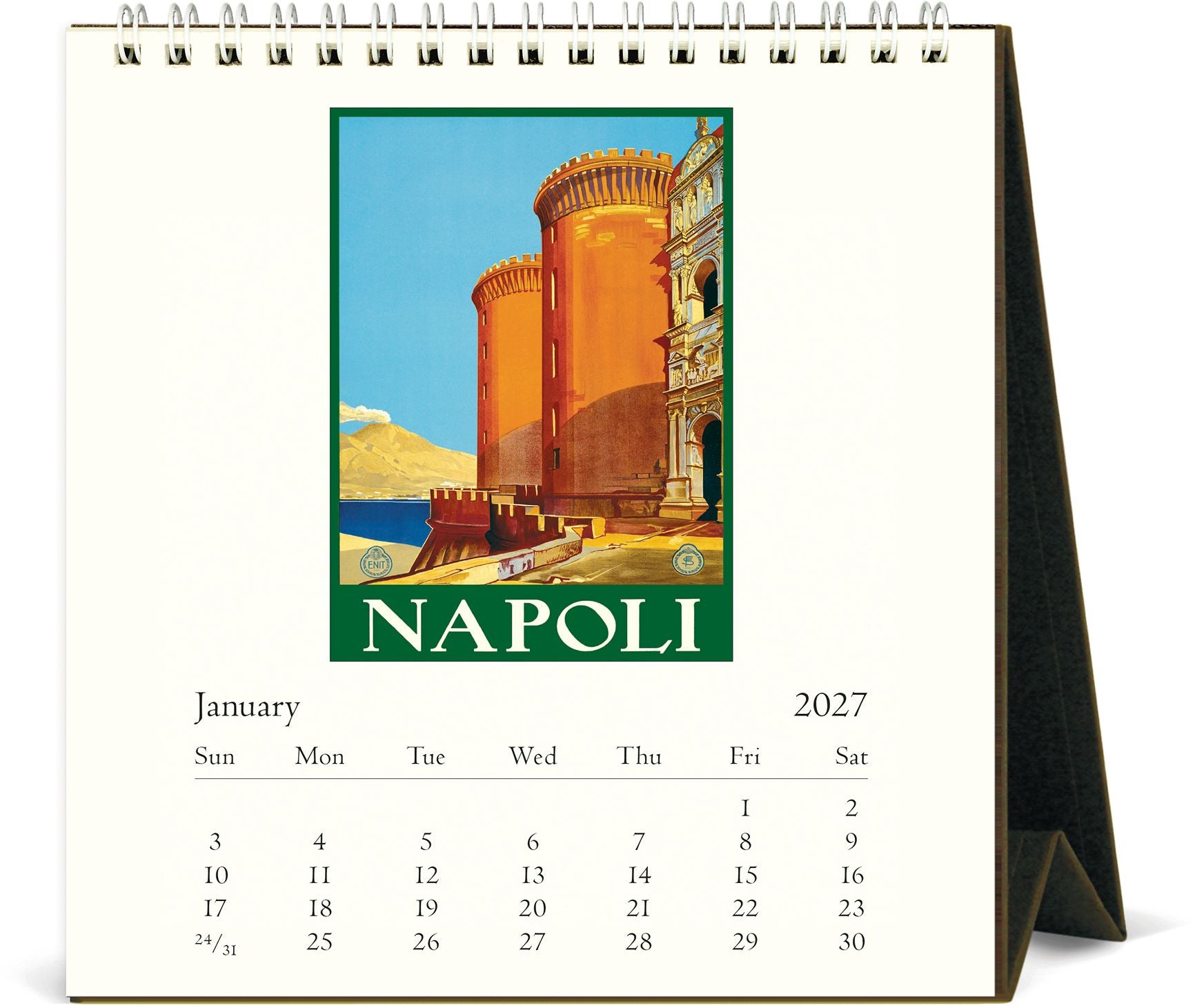2027 Italia Desk Calendar