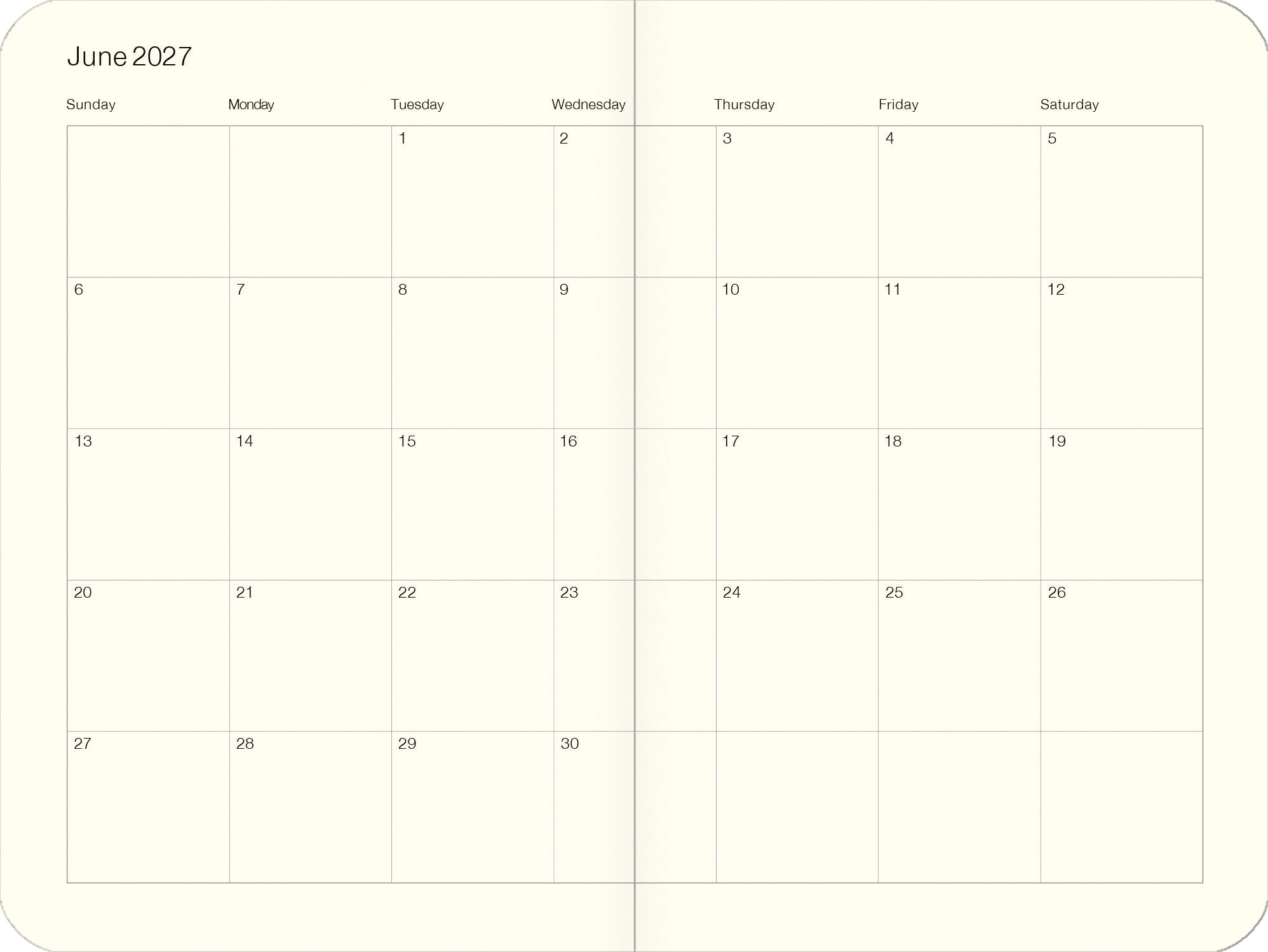 2027 Floreale Weekly Pocket Planner