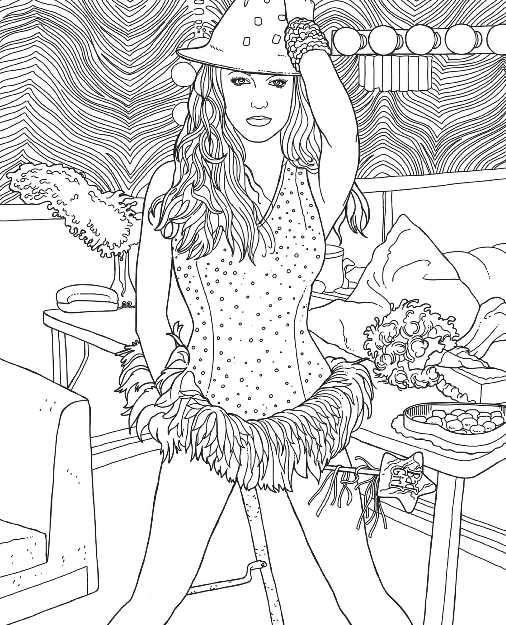 The Official Britney Spears Coloring Book
