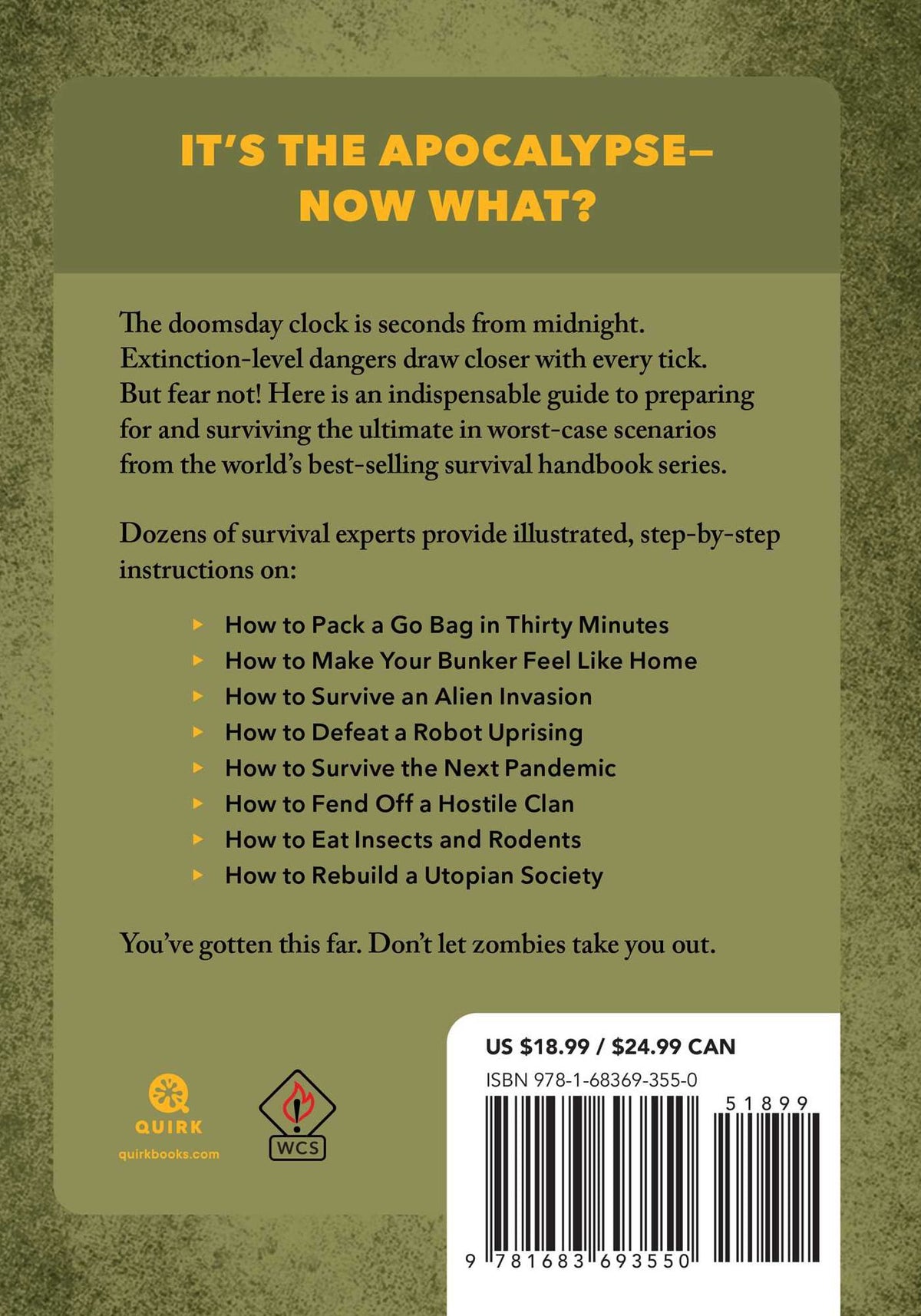 The Worst-Case Scenario Survival Handbook: Apocalypse