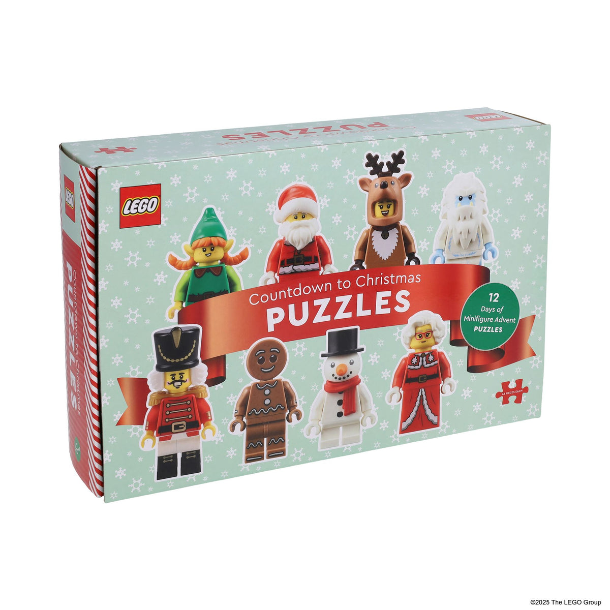 LEGO Countdown to Christmas Puzzles: 12 Days of Minifigure Advent Puzzles