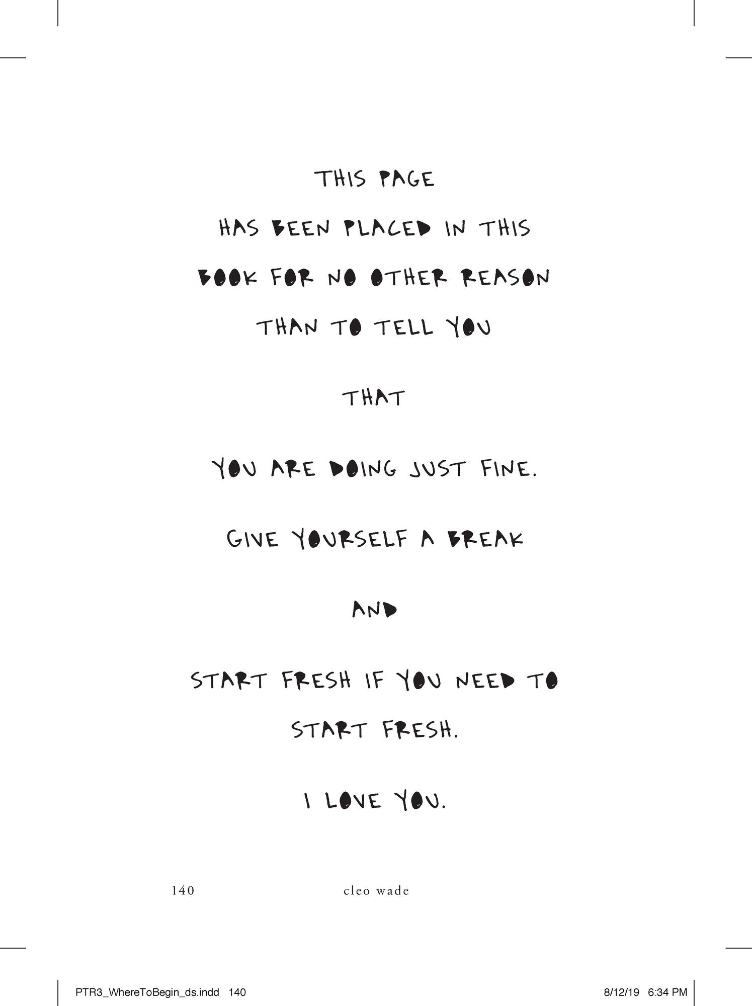 Where to Begin: A Small Book About Your Power to Create Big Change in Our Crazy World