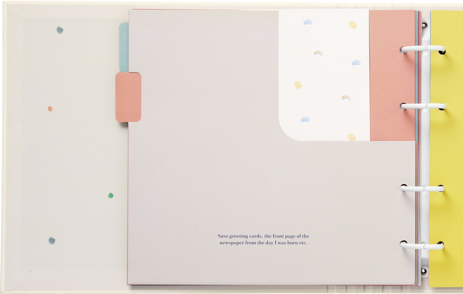 My First Years Memories & Treasures Album | Paper Source