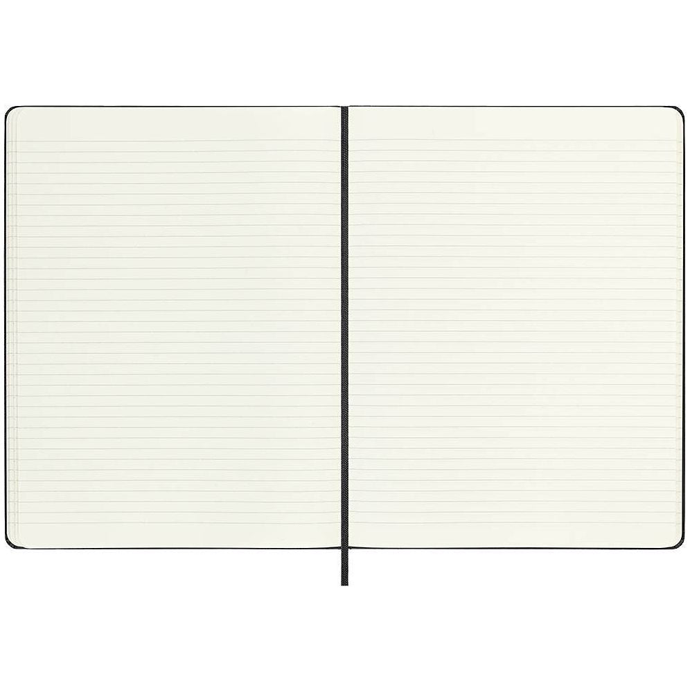 Moleskine Classic Notebook, Extra Large, Ruled, Black, Hard Cover
