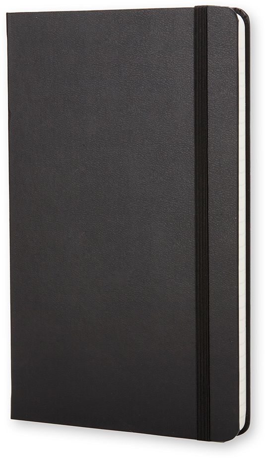 Moleskine Classic Notebook, Pocket, Ruled, Black, Hard Cover (3.5