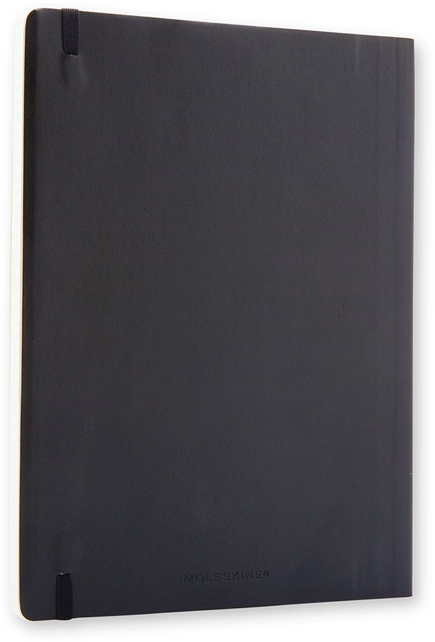Moleskine Classic Notebook, Extra Large, Ruled, Black, Soft Cover