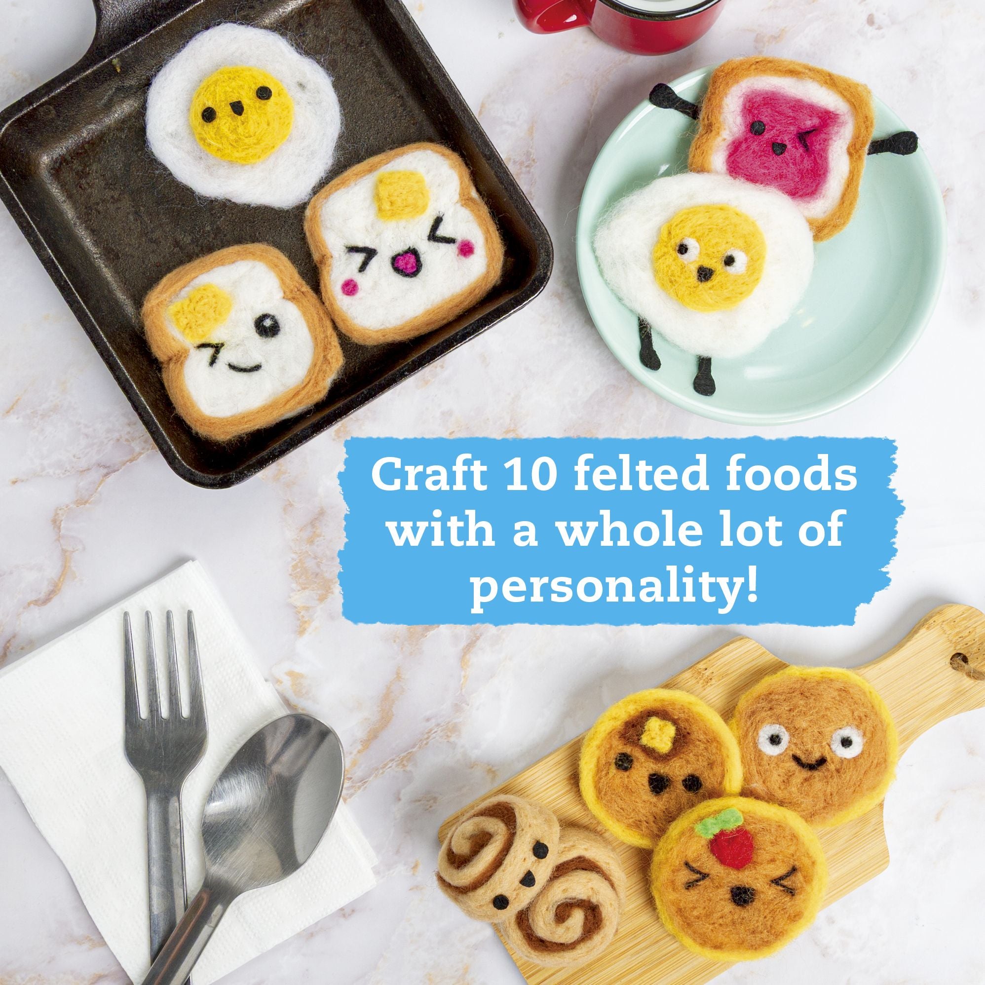 Felted Food Friends