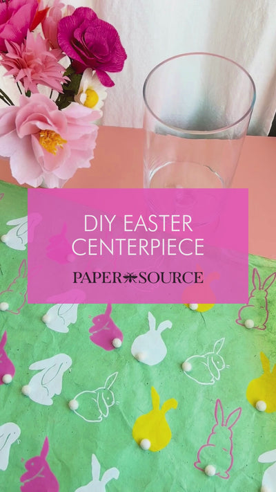 How-to video detailing how to create a DIY Easter centerpiece.