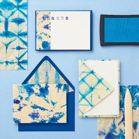 Shibori Card Making Virtual Workshop. 100% of proceeds donated to Human Rights Campaign.