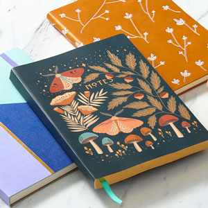 Beautiful and artistic journals.