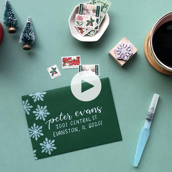 Send A Happy Little Holiday Video by Paper Source.